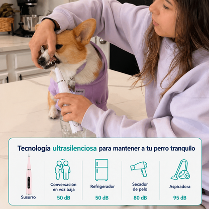 Kit Sonrisa Canina | Removedor Ultrasónico de Sarro