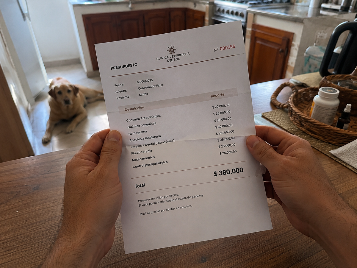 Porque el presupuesto del veterinario les daba pánico — y la anestesia, más todavía.